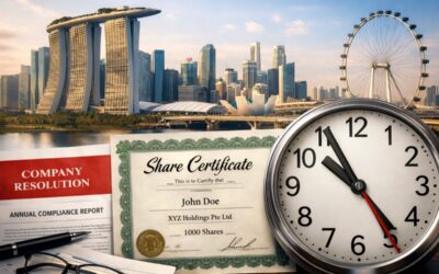 Understanding Section 130AE of the Companies Act: Duties, Deadlines, and Penalties for Issuing Share Certificates in Singapore