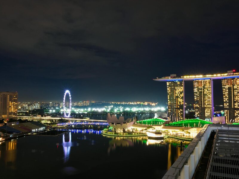 Shareholder Remedies Singapore – CBD buildings at night