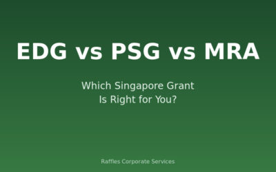 EDG vs PSG vs MRA: Which Singapore Government Grant Is Right for You? (2026)