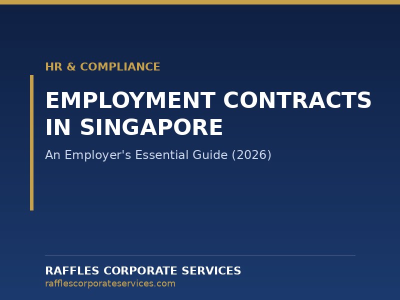 Employment Contracts in Singapore (2026): An Employer's Essential Guide