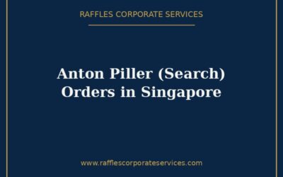 Anton Piller Orders in Singapore Company Cases (2026): Search and Seizure