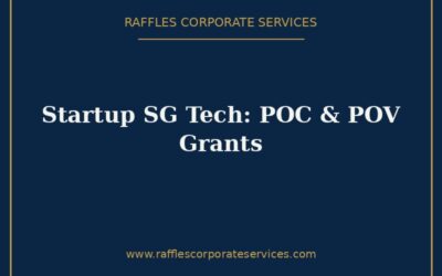 Startup SG Tech (2026): POC & POV Grants for Deep-Tech Startups