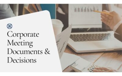 Corporate Secretarial Considerations When Opening or Closing Bank Accounts