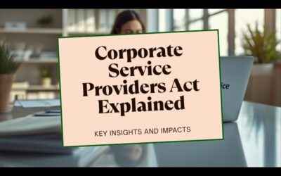 What Is the Corporate Service Providers Act 2024 and How Does It Affect Your Company?