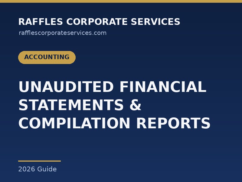 Unaudited Financial Statements and Compilation Reports Singapore 2026