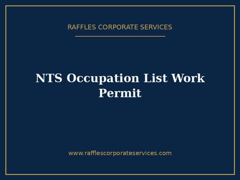 NTS Occupation List Work Permit NTS Occupation List Work Permit