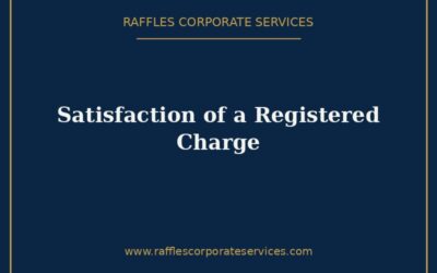 Satisfaction and Release of a Registered Charge in Singapore (Section 133) (2026)