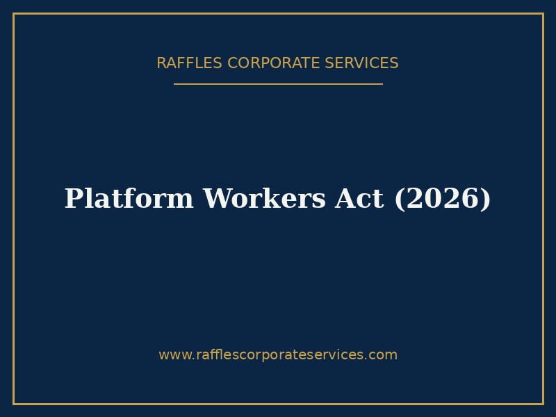 Platform Workers Act (2026) Platform Workers Act (2026)