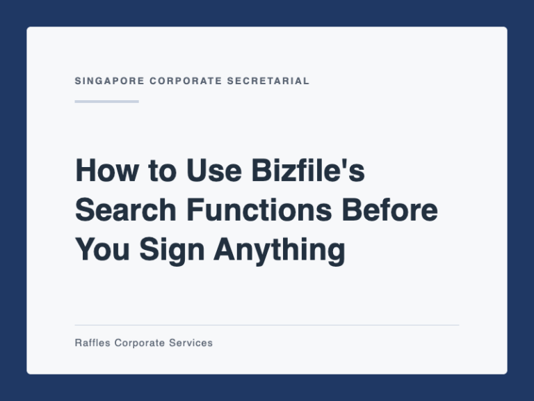 How to Use Bizfile's Search Functions Before You Sign Anything