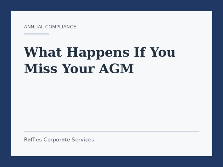 What Happens If You Miss Your AGM